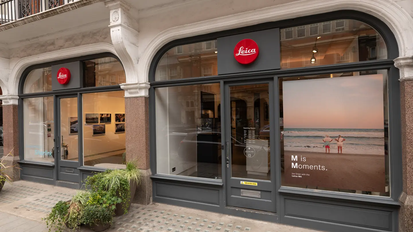 Leica Store London Mayfair outside