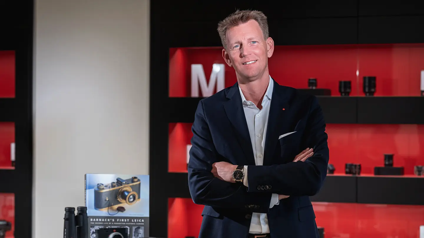 Image of Leica CEO Andreas Voll 