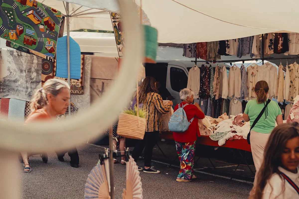 Feira em Portugal leica camera 