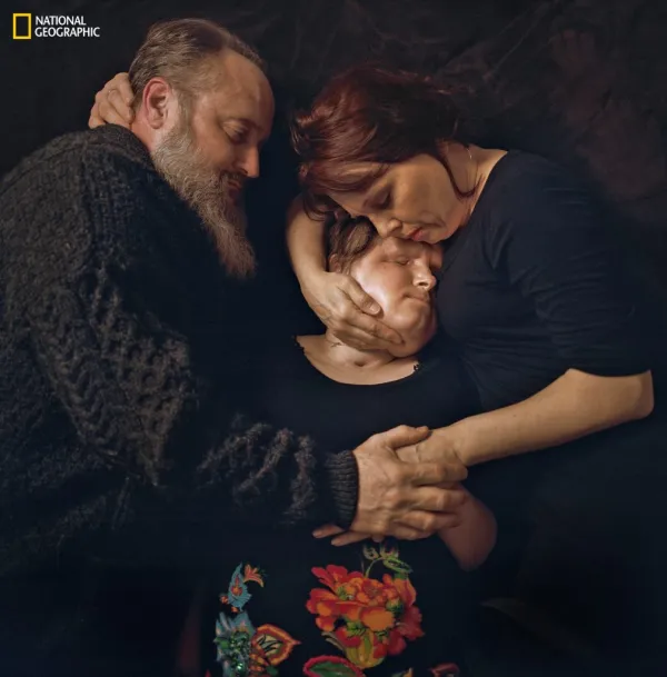 Katie and her family