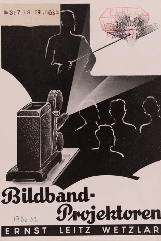 Illustrated book on the first Leica projectors