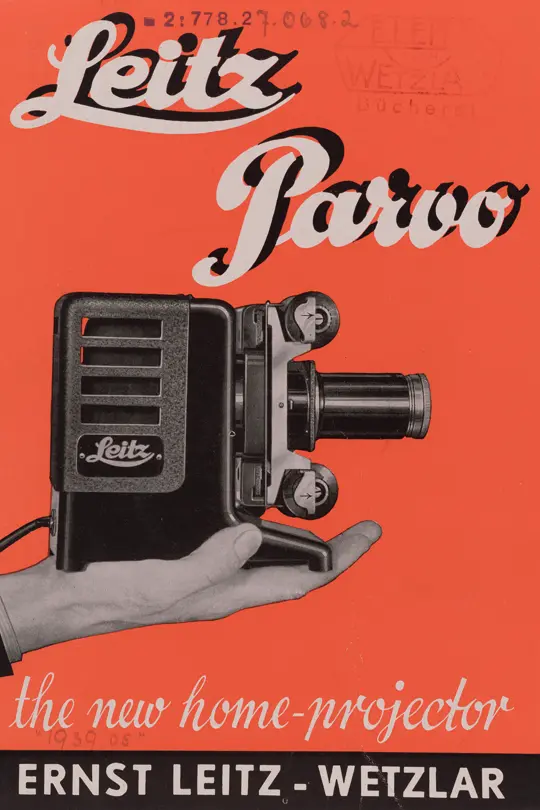 Illustrated book on the first Leica projectors