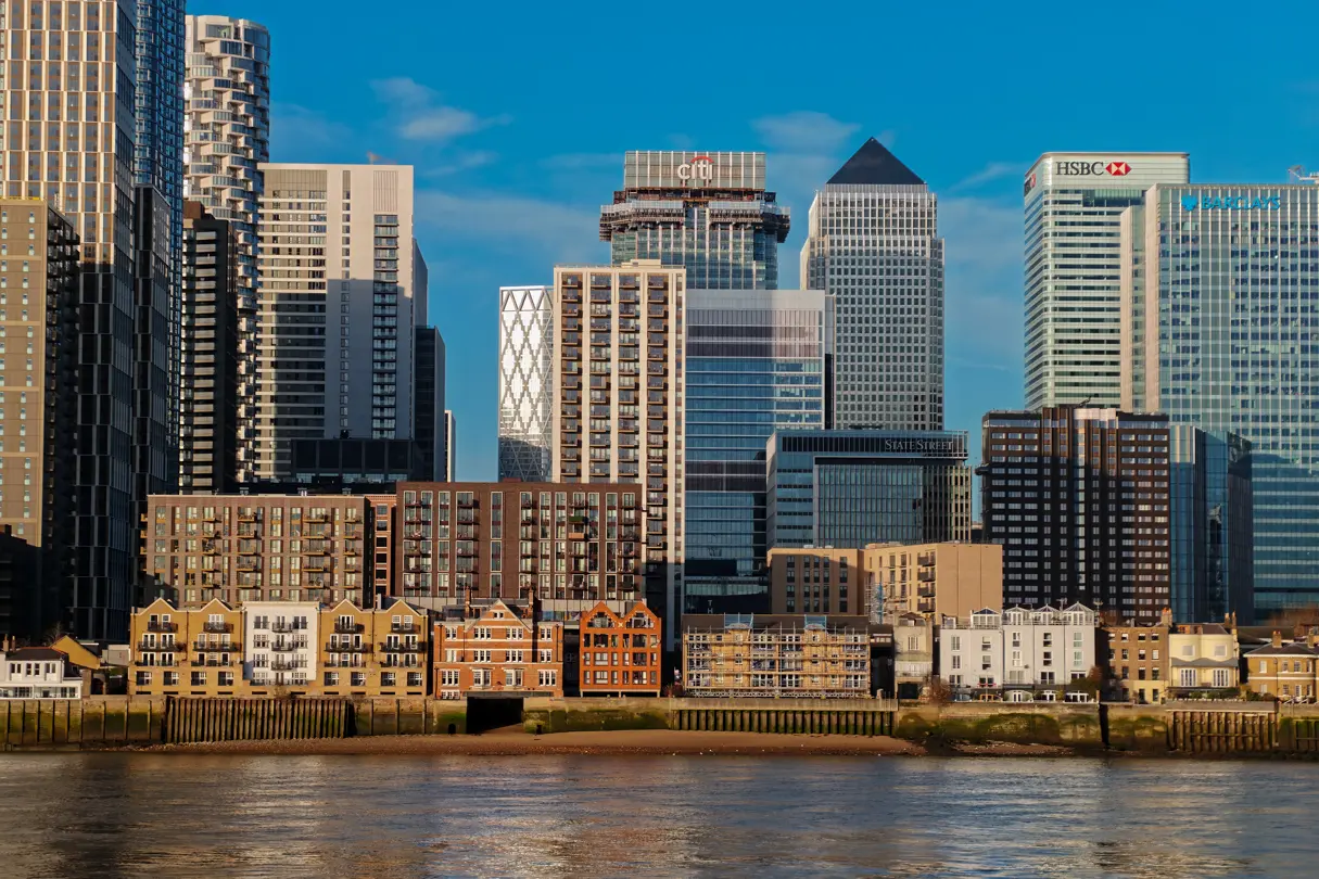 Skyline of London