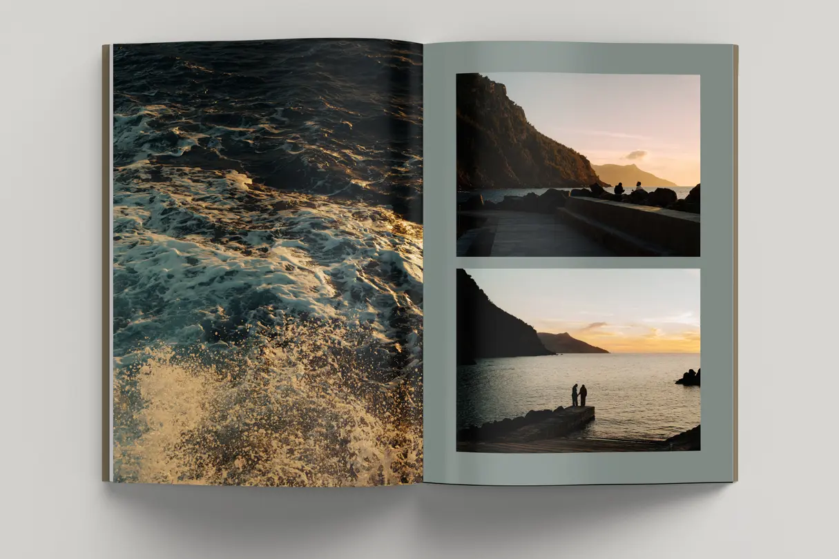 Photobook Fernweh Photos of the sea