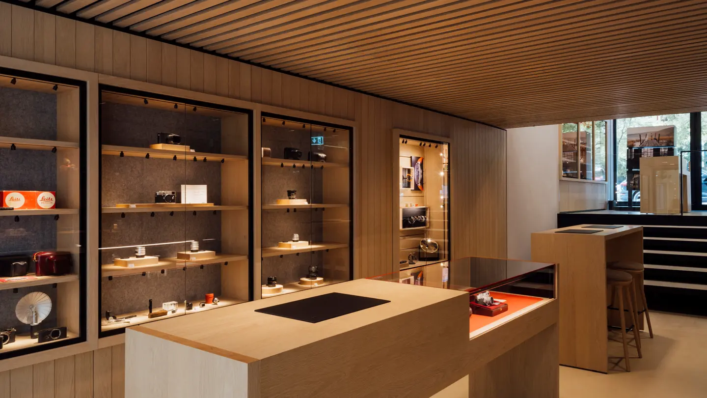Leica Store Lisboa downstairs floor 4