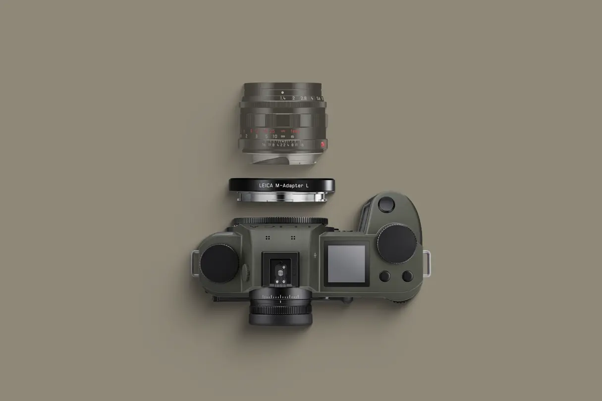 Leica SL3 Reporter + M-Adapter-L + M-Lens
