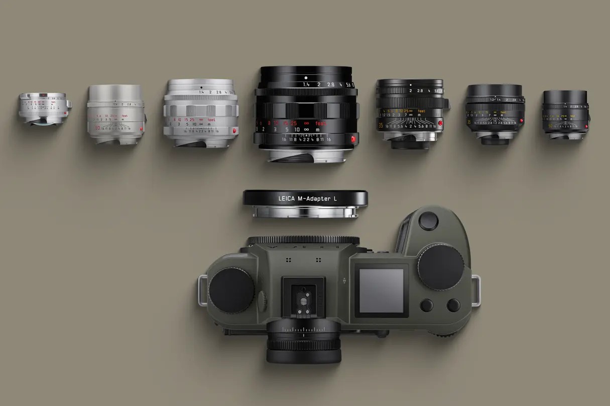Leica Camera SL3 plus M-Adapter plus several M-Lenses