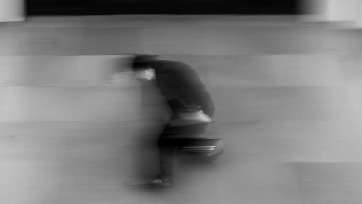 Blurred picture of a dancer