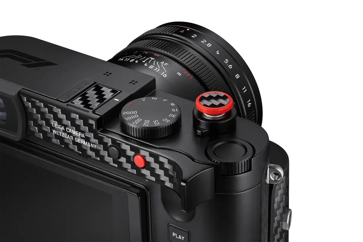 Leica Q3 43 Formula 1® Edition top view