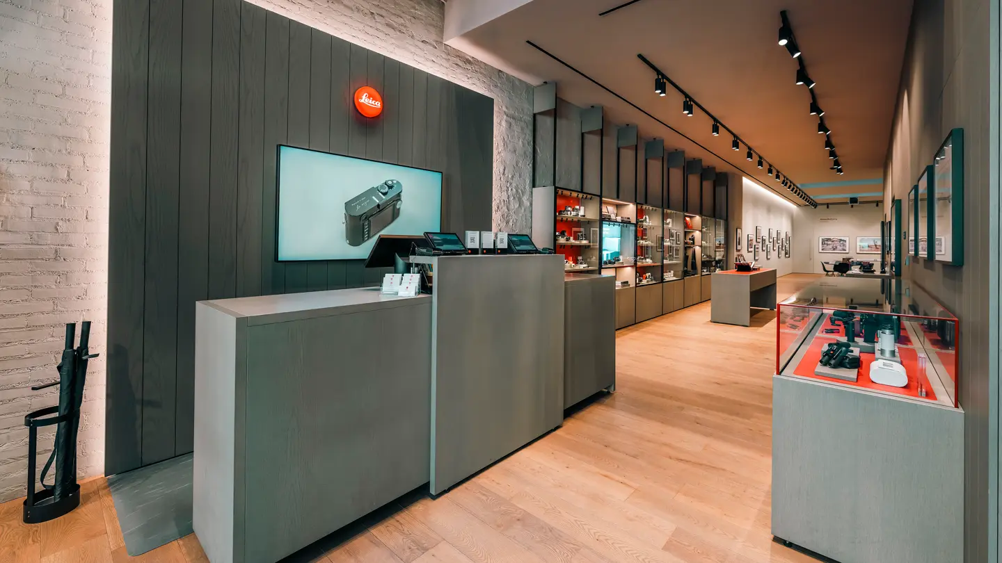 Leica Store New York insideview