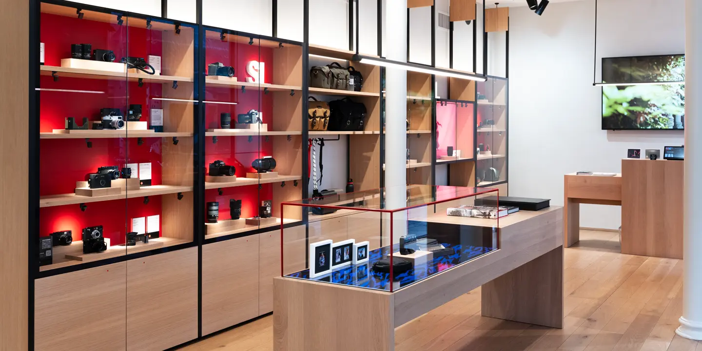 Leica Store Copenhagen inside view