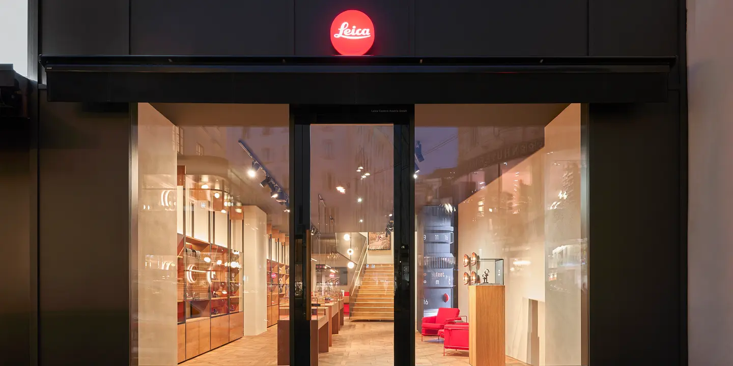 Leica Store Vienna outside view