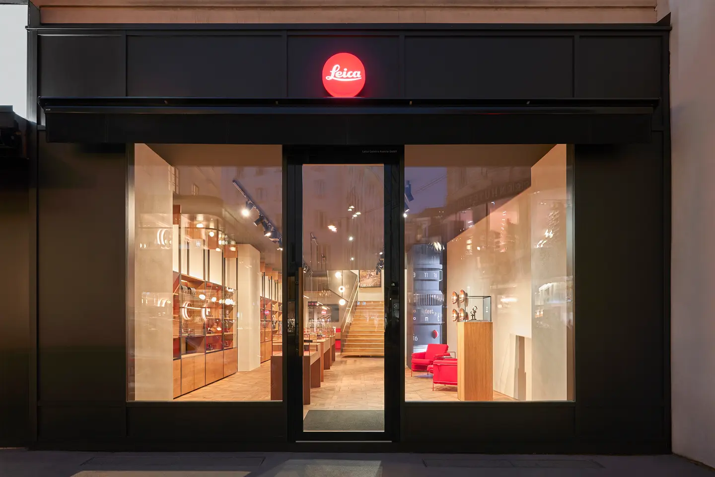 Leica Store Vienna outside view