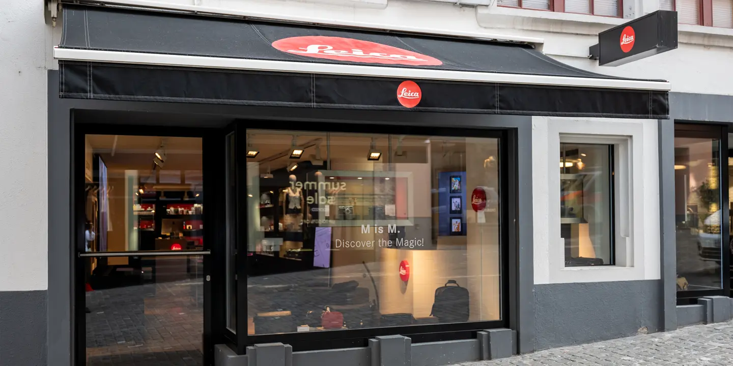 Leica Store Zuerich outsideview