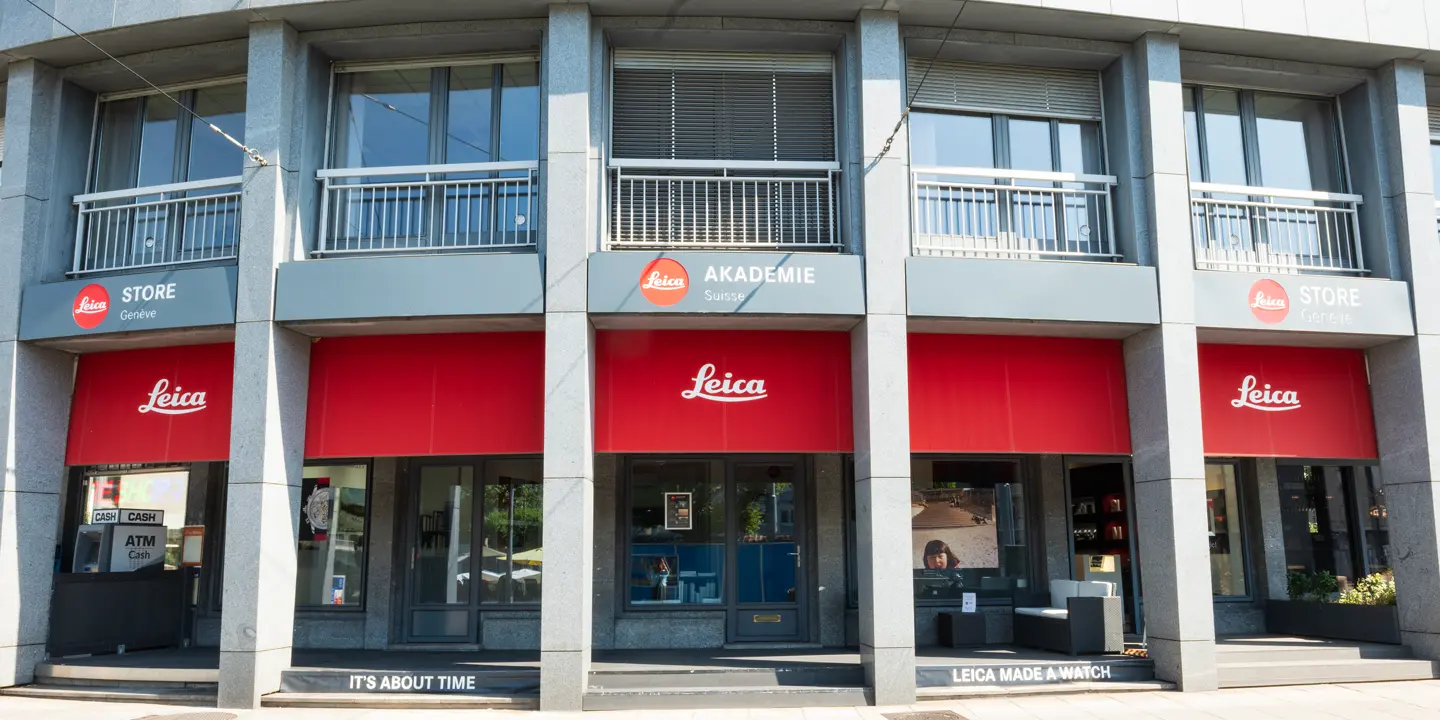 Leica Store Geneva outsideview