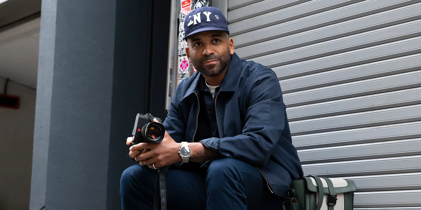 Jason Roman with the leica M EV1