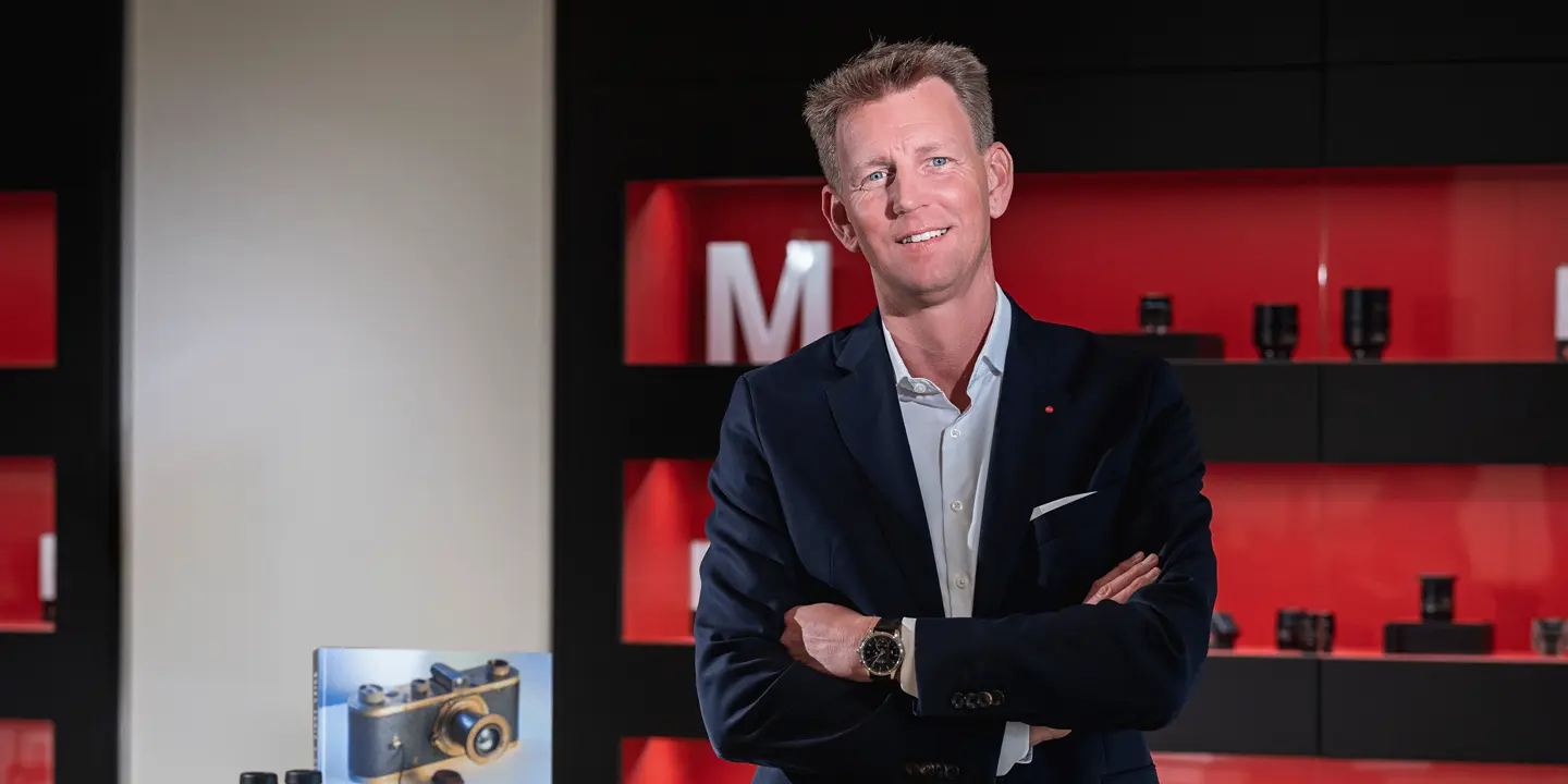 Image of Leica CEO Andreas Voll 
