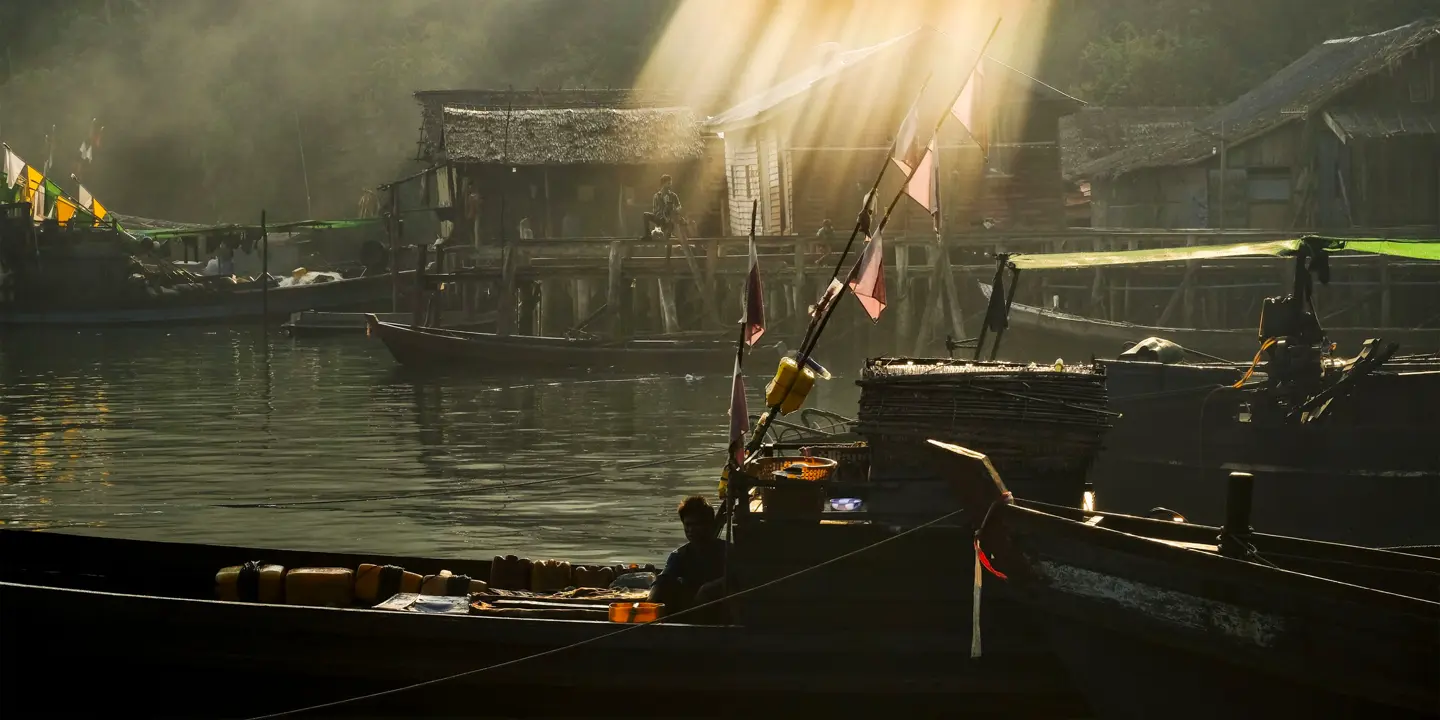 Bateau sur l'eau