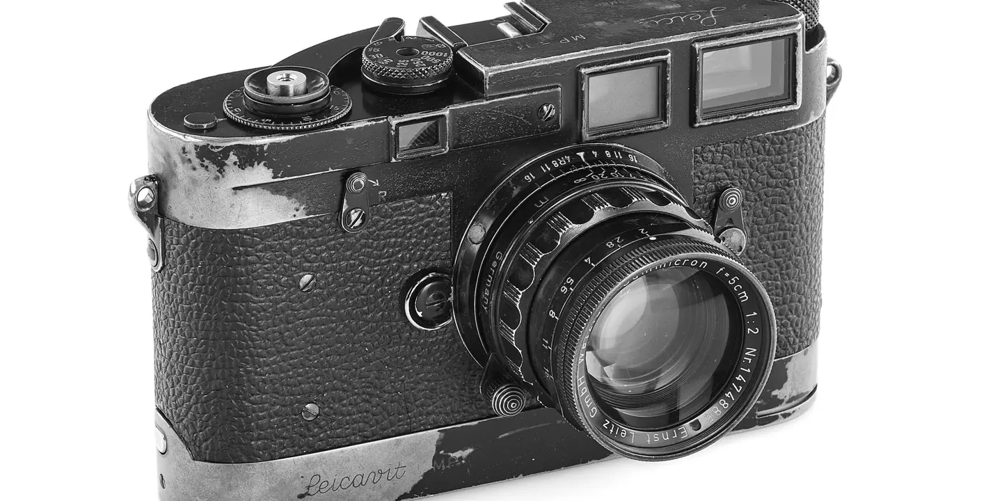 Leica MP 33 front view.