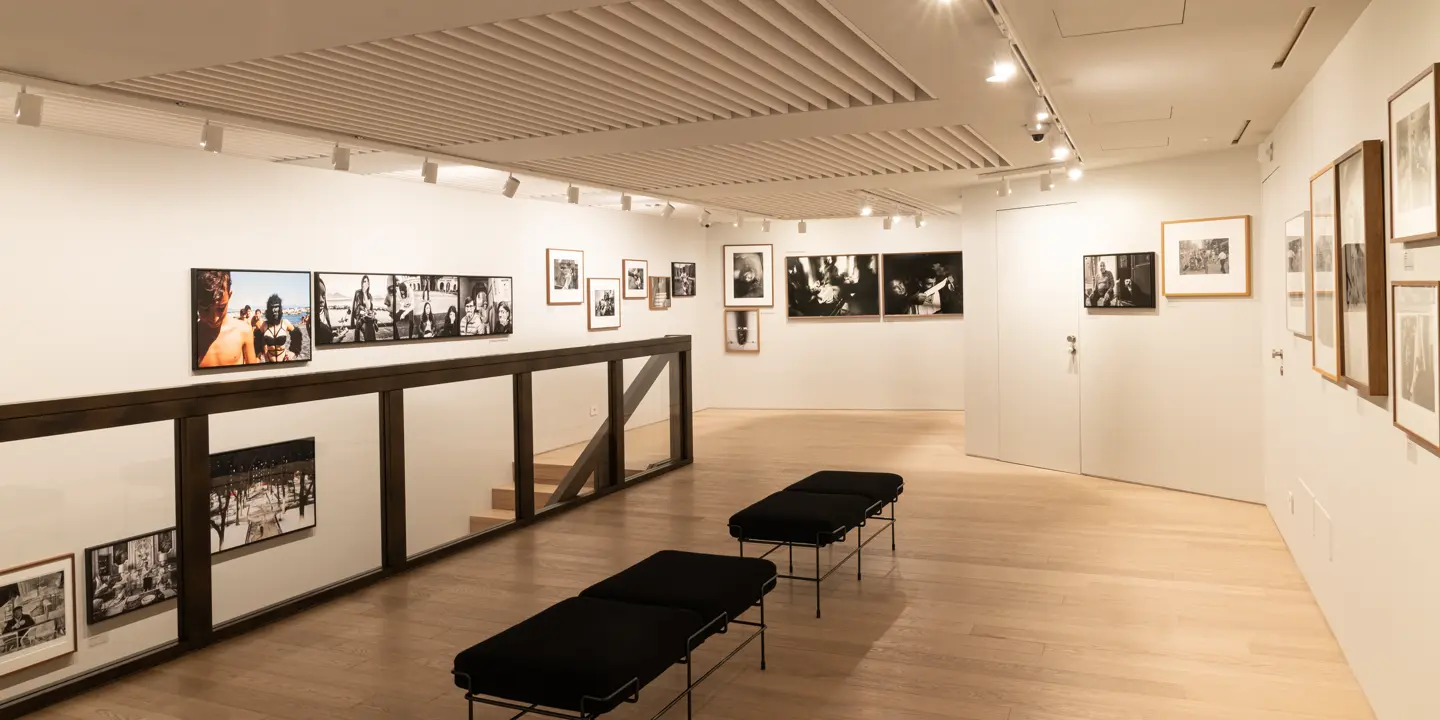 Interior of Leica Galerie Milano