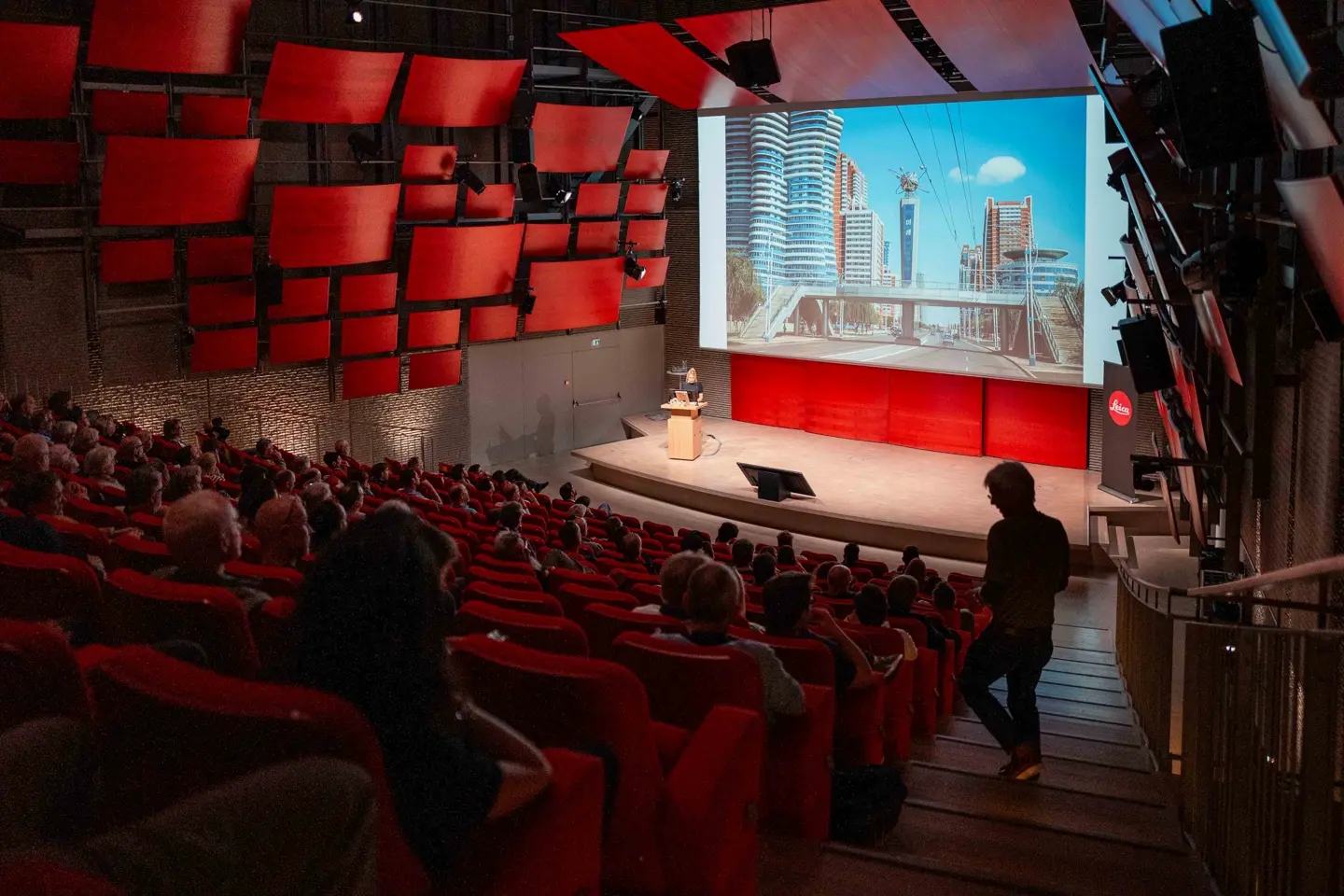 Das Auditorium im Zentrum Paul Klee in Bern.