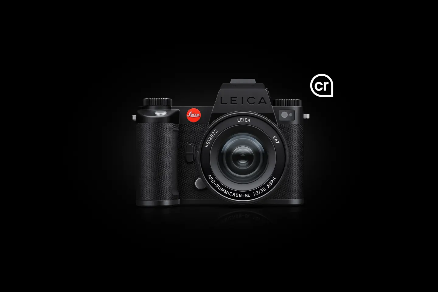 Leica SL3-S with content credentials logo