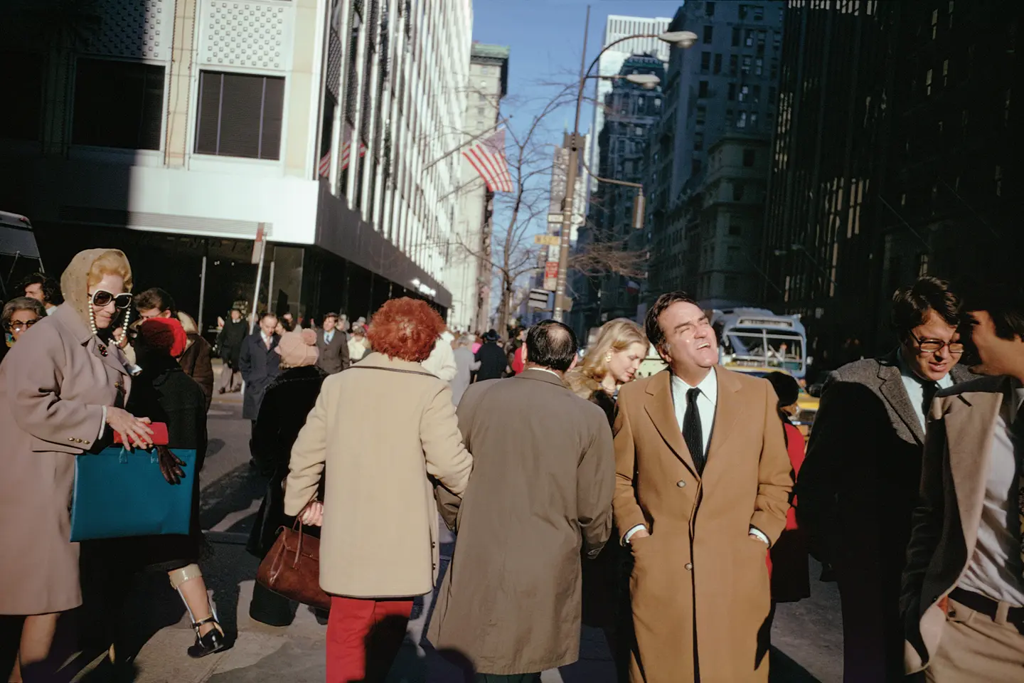 People on a Street in New York