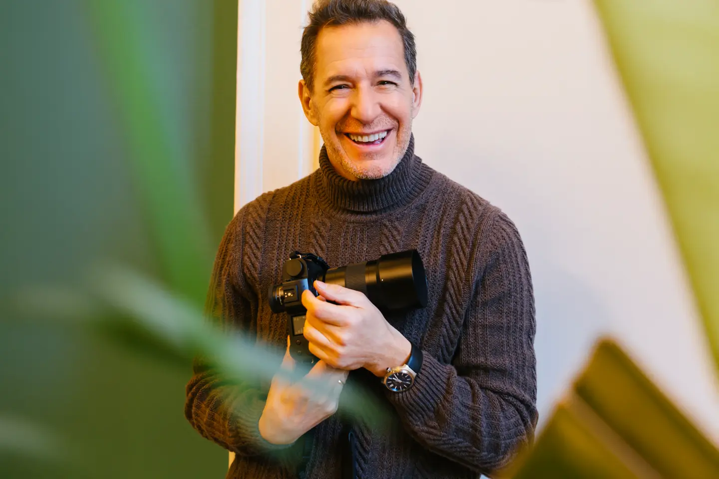 Stefano Guindani with a Leica SL3-S Watch ZM11