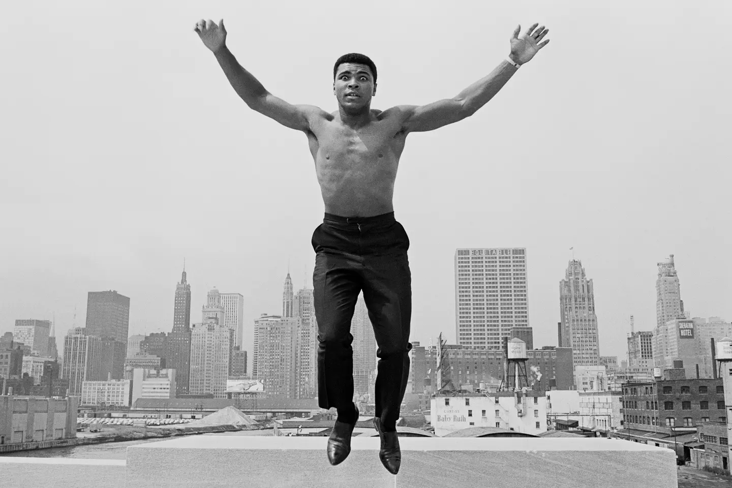 Ali jumping