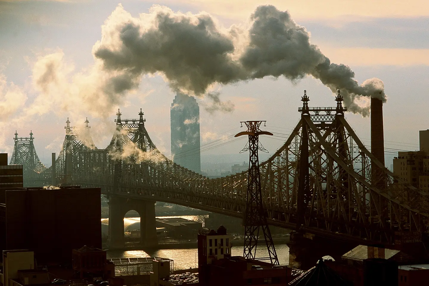 Thomas Hoepker Brücke vor New York