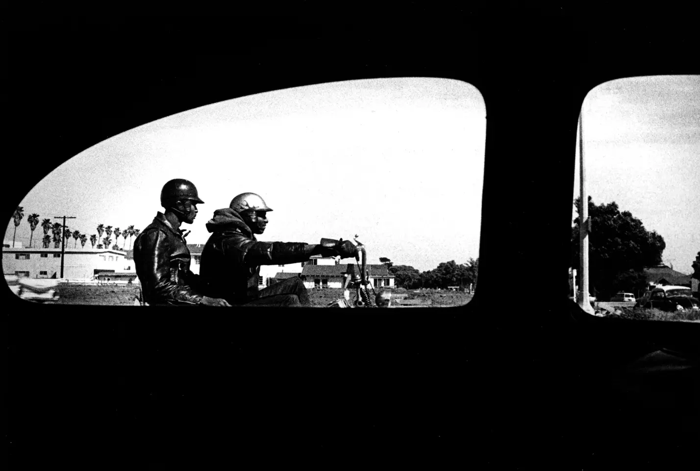 two man on motorcycle