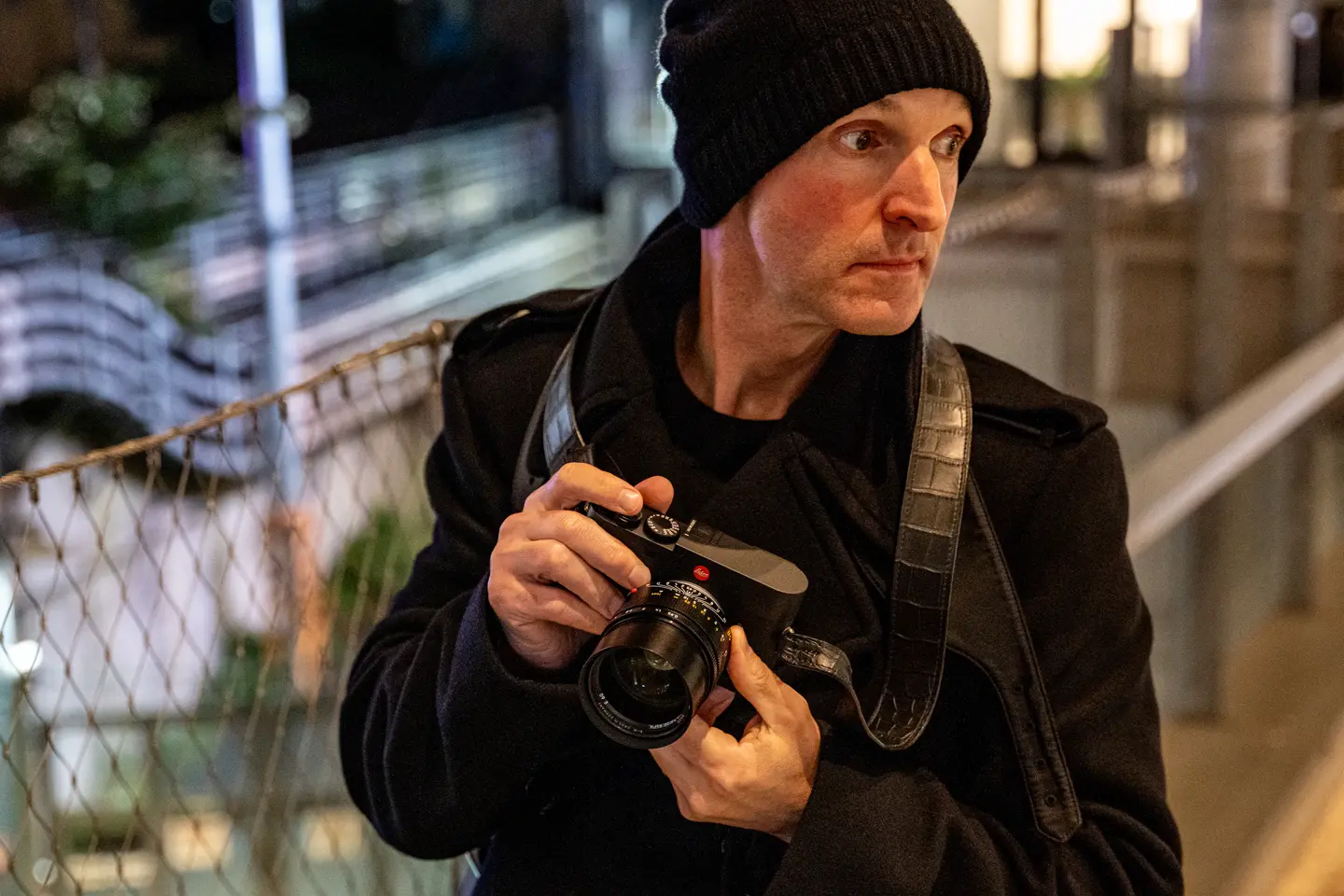 Portrait of Phil Penman with the Leica M EV1