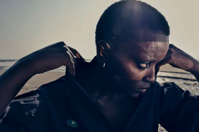 Portrait of a black woman