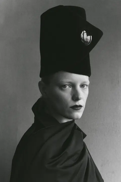 portrait en noir et blanc