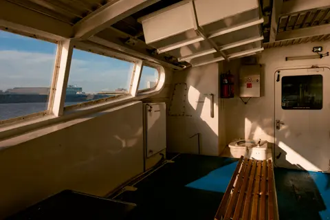 inside a boad