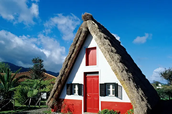 small house in red and white