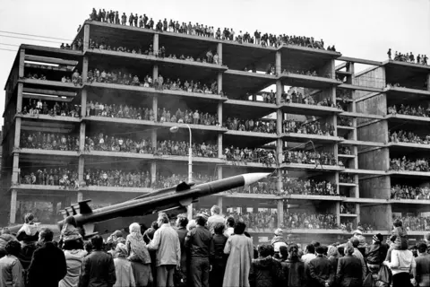 A Military Parade, Prague 1985 © Milon Novotny
