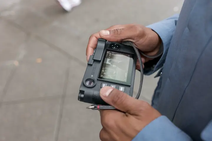 Andre D. Wagner mit der Leica M11 Monochrom
