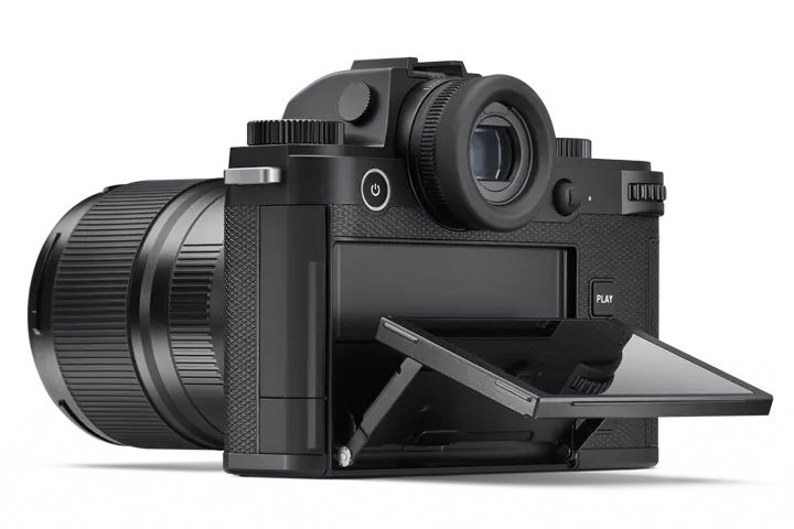 Leica SL3-S with fold-out display