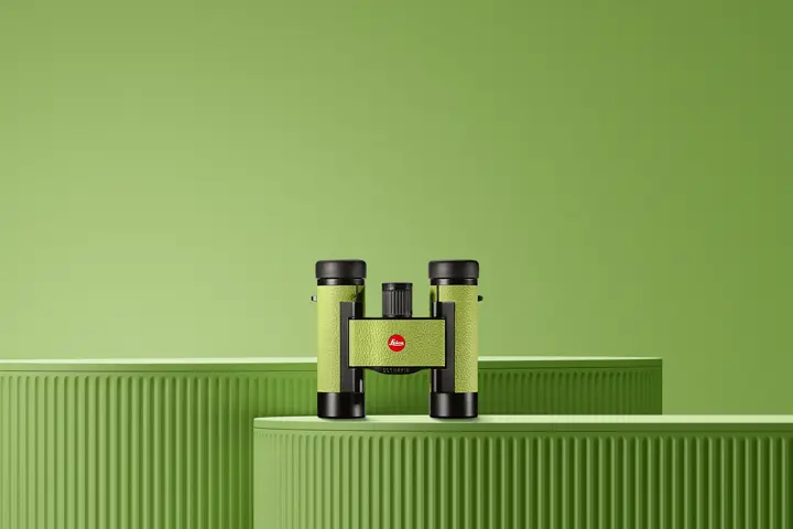 The Ultravid Compact Colorline 8x20 in apple green
