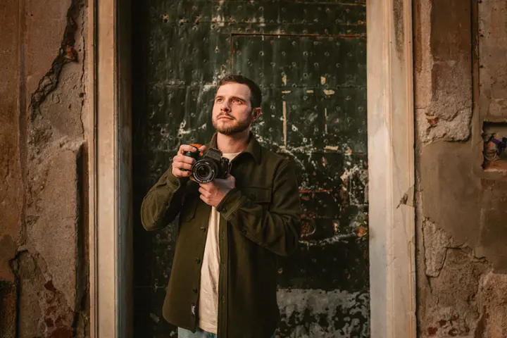 Christoph Wolf portrait with Leica SL3-S