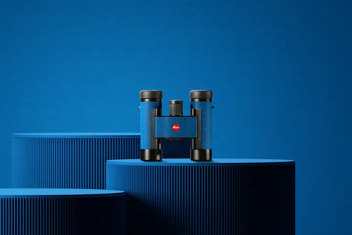 The Ultravid Compact Colorline 8x20 in capri blue