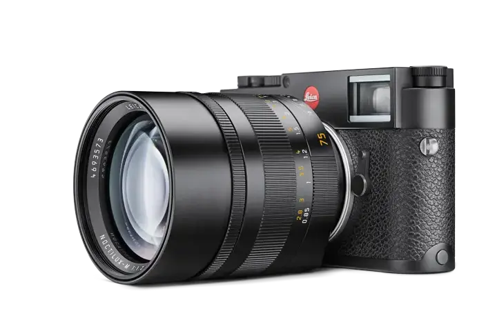 Leica M with an Noctilux lens