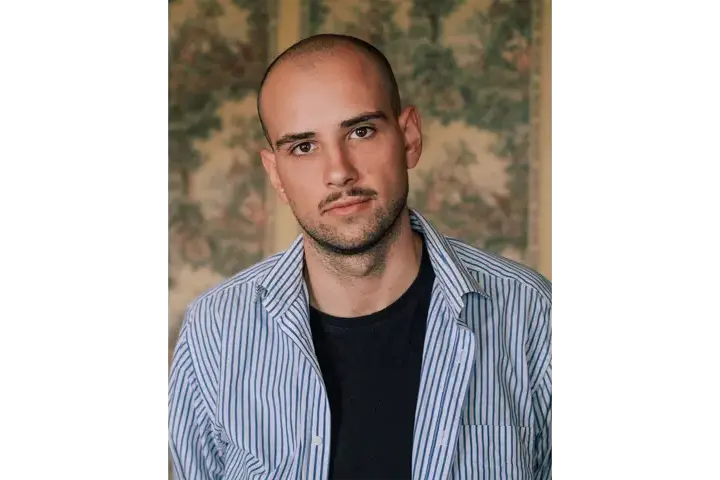 Portrait of LOBA Newcomer winner Serghei Duve.