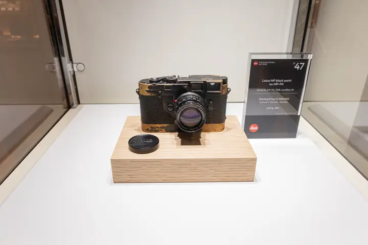 100 years of leica Tokyo, Auction Leica Camera