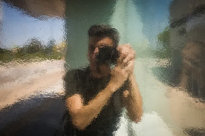 Joaquín Pastor - Reflejo del fotógrafo con Leica M EV1