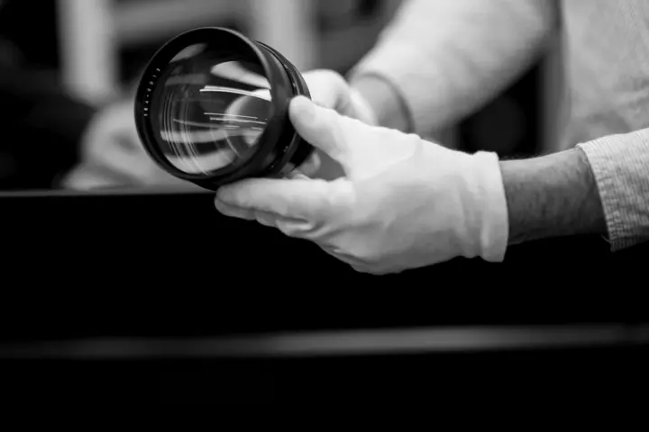 Black and white photography leica lense