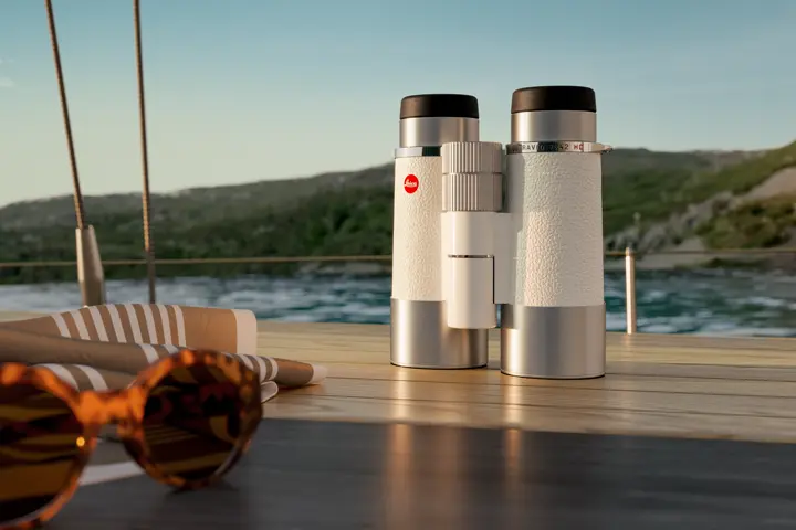 Leica Ultravid White Ocean on a yacht