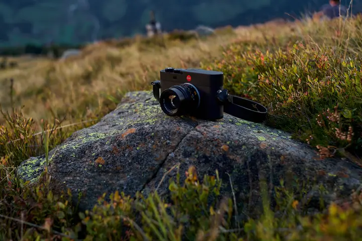 Leica M EV1 standing in the heart of nature