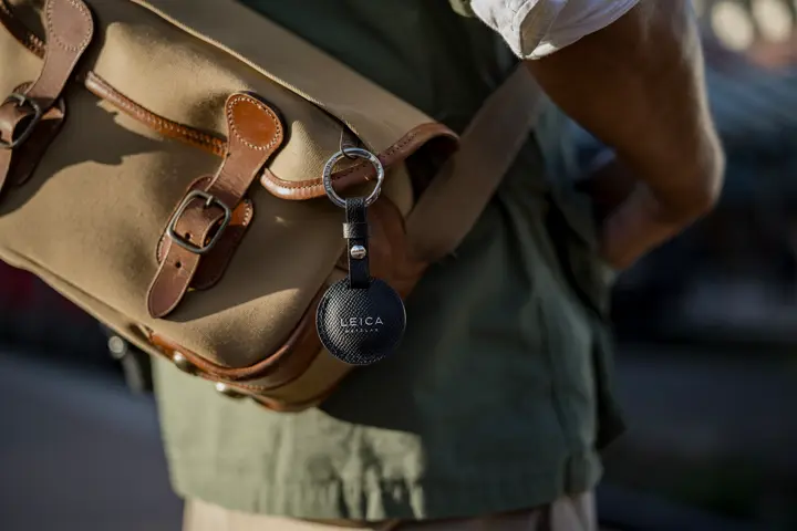 ONA Bag with Leica Small Leather Good Accesssory.